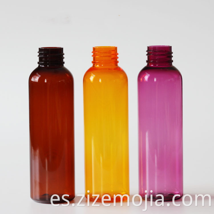 Travel Cosmetic Set Bottle Botella de plástico Aluminio Plástico Pasación Loción Toner Botella Esencia Botella Púrpura Marrón Colorido Plástico